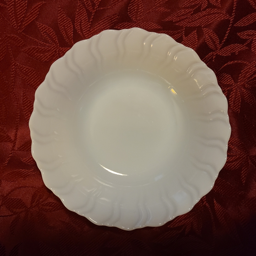 1950's Opal Glass Bowl 'Princess Swirl' - Picture 3 of 7